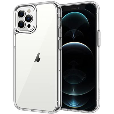 JETech Case voor iPhone 12 Pro Max 6,7-inch, Anti-Vergeling Schokbestendige Bumper Hoesje, Anti-Krassen Clear Terug (Transparante) JETech Case voor iPhone 12 Pro Max 6,7-inch, Anti-Vergeling Schokbestendige Bumper Hoesje, Anti-Krassen Clear Terug (Transparante)