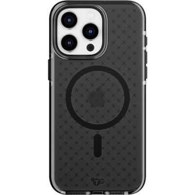 tech21 Controleer voor iPhone 15 Pro Max, compatibel met MagSafe, basic case, TPU en biologisch afbreekbaar materiaal, rook/zwart, 12 x militaire bescherming: 4,9 m tech21 Controleer voor iPhone 15 Pro Max, compatibel met MagSafe, basic case, TPU en biologisch afbreekbaar materiaal, rook/zwart, 12 x militaire bescherming: 4,9 m