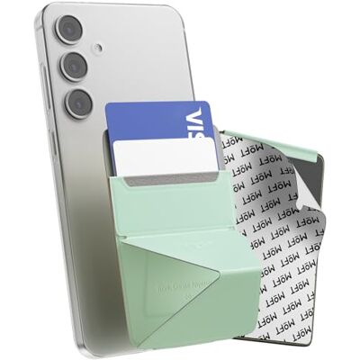MOFT Zelfklevende kaarthouder voor mobiele telefoon, Pepermunt, Minimalistisch MOFT Zelfklevende kaarthouder voor mobiele telefoon, Pepermunt, Minimalistisch