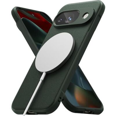 Ringke Beschermhoes voor Google Pixel 9 Case, Onyx, magnetisch, donkergroen Schokbestendig, magnetisch, ultradun, flexibele achterkant, zachte bumper, schokbestendig, absorberend, antislip Ringke Beschermhoes voor Google Pixel 9 Case, Onyx, magnetisch, donkergroen Schokbestendig, magnetisch, ultradun, flexibele achterkant, zachte bumper, schokbestendig, absorberend, antislip
