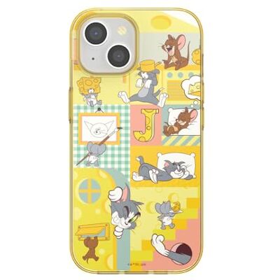 PopSockets iPhone 15 hoesje compatibel met MagSafe, iPhone 15 telefoonhoes, draadloze oplader, alleen hoes Tom & Jerry Chase PopSockets iPhone 15 hoesje compatibel met MagSafe, iPhone 15 telefoonhoes, draadloze oplader, alleen hoes Tom & Jerry Chase