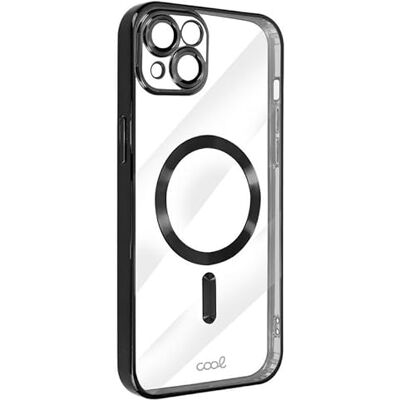 Cool Magnetische hoes met zwarte rand voor iPhone 15 Cool Magnetische hoes met zwarte rand voor iPhone 15