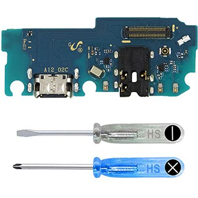 MMOBIEL Oplaadconnector compatibel met Samsung Galaxy A12 / M12-6,5 inch Dock Connector USB C met Jack Audio/Microphone/Antenne Vervanging Inclusief schroevendraaier MMOBIEL Oplaadconnector compatibel met Samsung Galaxy A12 / M12-6,5 inch Dock Connector USB C met Jack Audio/Microphone/Antenne Vervanging Inclusief schroevendraaier