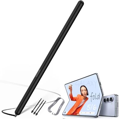 BAILI Galaxy S Pen Fold Edition voor Galaxy Z Fold 6 Slim S-Pen/Galaxy Z Fold 5 SPens, vervangende S Pen voor Z Fold4/Fold3 + 3 punten/punten, drukniveau pen 4096 zwart BAILI Galaxy S Pen Fold Edition voor Galaxy Z Fold 6 Slim S-Pen/Galaxy Z Fold 5 SPens, vervangende S Pen voor Z Fold4/Fold3 + 3 punten/punten, drukniveau pen 4096 zwart