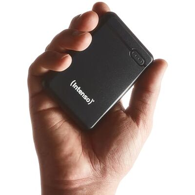 Intenso Power Bank XS 5000 externe oplader (5000mAh, voor smartphone/tablet/pc/mp3-speler/digitale camera) zwart Intenso Power Bank XS 5000 externe oplader (5000mAh, voor smartphone/tablet/pc/mp3-speler/digitale camera) zwart