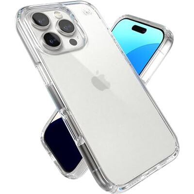 Speck Presidio Perfect Clear dunne beschermhoes voor iPhone 16 Pro Speck Presidio Perfect Clear dunne beschermhoes voor iPhone 16 Pro