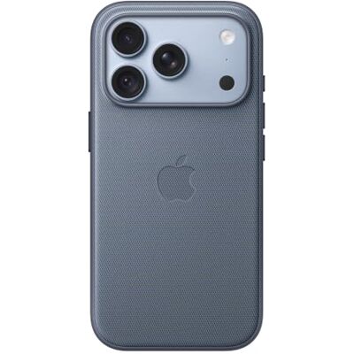 Apple Technisch geweven hoesje met MagSafe voor iPhone 18 Pro Chambray blauw Apple Technisch geweven hoesje met MagSafe voor iPhone 18 Pro Chambray blauw
