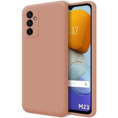 Tumundosmartphone Coque en silicone liquide ultra souple pour Samsung Galaxy M23 5G Rose Tumundosmartphone Coque en silicone liquide ultra souple pour Samsung Galaxy M23 5G Rose