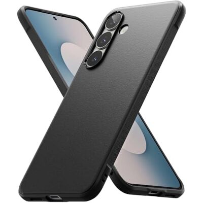 Ringke Hoesje voor Samsung Galaxy S25 FE Case Onyx Zwart Schokabsorberende bescherming, ultradun, flexibele achterkant, zachte bumper, antislip, krasbestendig, anti-vergeling Ringke Hoesje voor Samsung Galaxy S25 FE Case Onyx Zwart Schokabsorberende bescherming, ultradun, flexibele achterkant, zachte bumper, antislip, krasbestendig, anti-vergeling