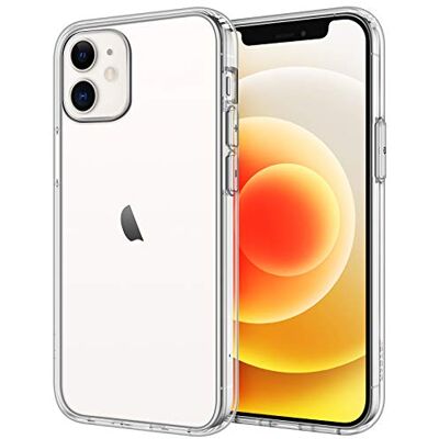 JETech Hoesje voor iPhone 12 mini 5,4-Inch, Anti-Vergeling Schokbestendige Transparante Bumper Case, Antikras Doorzichtige Achterkant (Transparante) Anti-Jaunissement, Antichoc, Dos PC Rigide Résistant aux Rayures, Étui Housse Bumper en TPU Transparent JETech Hoesje voor iPhone 12 mini 5,4-Inch, Anti-Vergeling Schokbestendige Transparante Bumper Case, Antikras Doorzichtige Achterkant (Transparante) Anti-Jaunissement, Antichoc, Dos PC Rigide Résistant aux Rayures, Étui Housse Bumper en TPU Transparent