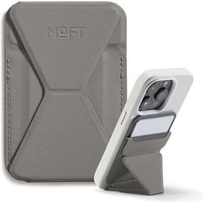 MOFT Magnetische portemonneehouder voor iPhone 15/14/13/12-serie, compatibel met MagSafe, Movas Vegan leer, magnetische telefoonhouder met 3 kijkhoeken, 2 kaarthouders (taupe) MOFT Magnetische portemonneehouder voor iPhone 15/14/13/12-serie, compatibel met MagSafe, Movas Vegan leer, magnetische telefoonhouder met 3 kijkhoeken, 2 kaarthouders (taupe)