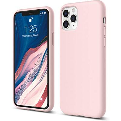 elago Liquid Silicone Case, compatibel met iPhone 11 Pro, hoes (5,8 inch), siliconen telefoonhoes, rondom bescherming: 3-laags beschermhoes (roze) Coque de Protection Intégrale, Antichoc, Coque Fine, Doublure Douce en Microfibre Anti-Rayures, 5,8 Pouces elago Liquid Silicone Case, compatibel met iPhone 11 Pro, hoes (5,8 inch), siliconen telefoonhoes, rondom bescherming: 3-laags beschermhoes (roze) Coque de Protection Intégrale, Antichoc, Coque Fine, Doublure Douce en Microfibre Anti-Rayures, 5,8 Pouces