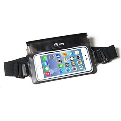 Celly Waterdichte riem van kunststof voor smartphone 5,7 inch (14,7 cm), Celly Waterdichte riem van kunststof voor smartphone 5,7 inch (14,7 cm),
