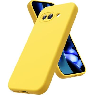 Verco Telefoonhoesje voor de Google Pixel 9a van siliconen gel met zachte binnenvoering, schokbestendig, groen Verco Telefoonhoesje voor de Google Pixel 9a van siliconen gel met zachte binnenvoering, schokbestendig, groen