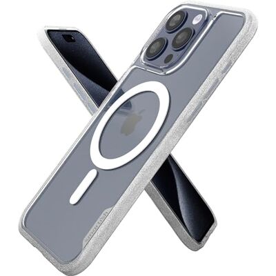 Smartish Gripmunk Slanke en lichte beschermhoes voor iPhone 15 Pro Max MagSafe compatibel Magnetische creditcardhouder Transparant (Clearly Clear) Smartish Gripmunk Slanke en lichte beschermhoes voor iPhone 15 Pro Max MagSafe compatibel Magnetische creditcardhouder Transparant (Clearly Clear)