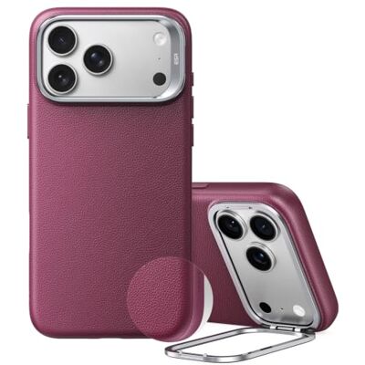 ESR Atelier Beschermhoes voor iPhone 18 Pro Max/17 Pro Max met flex-houder Siliconen leer, camerahander, compatibel met MagSafe, militaire bescherming 3X, camerabesturing ESR Atelier Beschermhoes voor iPhone 18 Pro Max/17 Pro Max met flex-houder Siliconen leer, camerahander, compatibel met MagSafe, militaire bescherming 3X, camerabesturing