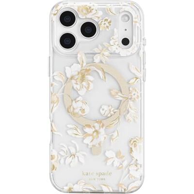 Kate Spade New York iPhone 17 Pro Max hoes, compatibel met MagSafe, design telefoonhoes, herfst canvas Kate Spade New York iPhone 17 Pro Max hoes, compatibel met MagSafe, design telefoonhoes, herfst canvas