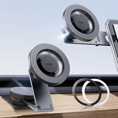 ESR MagSafe-telefoonhouder voor auto, dashboard en Tesla touchscreen voor iPhone Air/17/16/16e/15/14/13/12, Google Pixel 10, Samsung, Android ESR MagSafe-telefoonhouder voor auto, dashboard en Tesla touchscreen voor iPhone Air/17/16/16e/15/14/13/12, Google Pixel 10, Samsung, Android