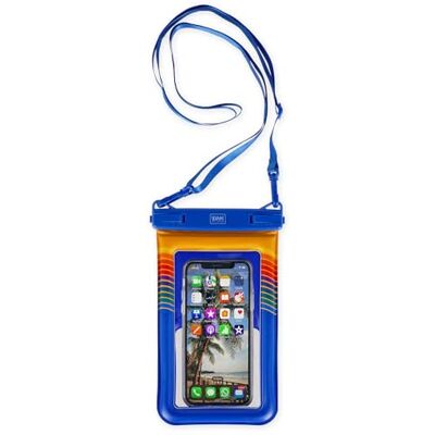 Legami Waterdichte hoes voor mobiele telefoon, drijvend smartphonehoesje, waterdichte tas, luchtdichte sluiting, aanraakgevoeligheid, duikschaal max 6,5 inch, 13 x 22 x 1,5 cm, golven Legami Waterdichte hoes voor mobiele telefoon, drijvend smartphonehoesje, waterdichte tas, luchtdichte sluiting, aanraakgevoeligheid, duikschaal max 6,5 inch, 13 x 22 x 1,5 cm, golven
