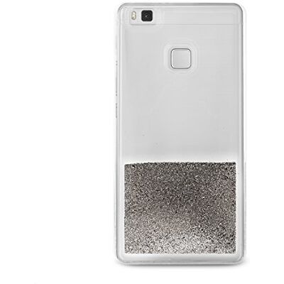 Puro HWP9LITESANDSIL beschermhoes voor Huawei P9 Lite glitter, zilverkleurig Puro HWP9LITESANDSIL beschermhoes voor Huawei P9 Lite glitter, zilverkleurig