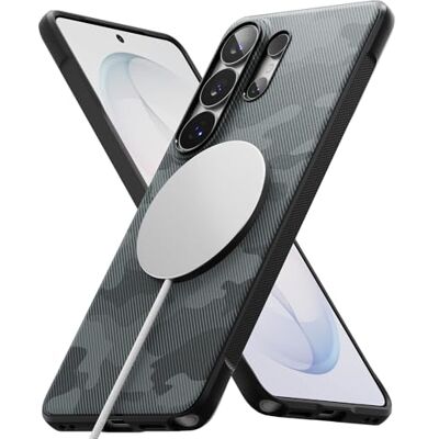 Ringke Beschermhoes voor Samsung Galaxy S26 Ultra Case Onyx Magnetic Camo Schokbestendig, magnetisch, ultradun, flexibele achterkant, zachte bumper, schokbestendig, absorberend, antislip Ringke Beschermhoes voor Samsung Galaxy S26 Ultra Case Onyx Magnetic Camo Schokbestendig, magnetisch, ultradun, flexibele achterkant, zachte bumper, schokbestendig, absorberend, antislip