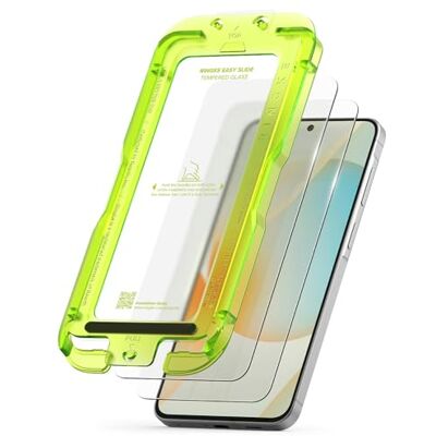 Ringke Easy Slide gehard glas voor Samsung Galaxy A57 displaybescherming 9H krasbestendig eenvoudige installatie zonder luchtbellen HD transparantie oleofobe coating Ringke Easy Slide gehard glas voor Samsung Galaxy A57 displaybescherming 9H krasbestendig eenvoudige installatie zonder luchtbellen HD transparantie oleofobe coating