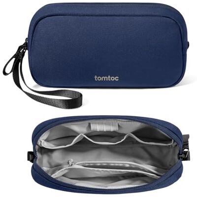 tomtoc Opbergtas voor kabel, kabeltas voor accessoires, Tech Pouch Draagbare kabelorganizer voor powerbank, telefoon, dagelijkse voorwerpen, reizen essentials tomtoc Opbergtas voor kabel, kabeltas voor accessoires, Tech Pouch Draagbare kabelorganizer voor powerbank, telefoon, dagelijkse voorwerpen, reizen essentials