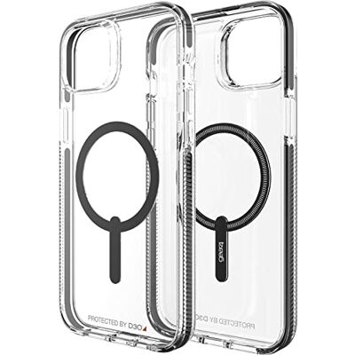ZAGG Gear 4 Santa Cruz Snap D30 beschermhoes, compatibel met iPhone 14 Max, dun, schokbestendig, draadloos opladen, MagSafe compatibel, zwart ZAGG Gear 4 Santa Cruz Snap D30 beschermhoes, compatibel met iPhone 14 Max, dun, schokbestendig, draadloos opladen, MagSafe compatibel, zwart
