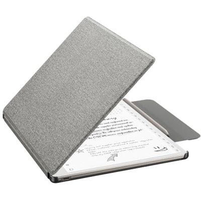 MoKo Hoesje voor remarkable Paper Pure 26 cm 2026 met penhouder, denim grijs Slim protective hard shell folio cover with secure pen holder, Auto Wake & Sleep MoKo Hoesje voor remarkable Paper Pure 26 cm 2026 met penhouder, denim grijs Slim protective hard shell folio cover with secure pen holder, Auto Wake & Sleep