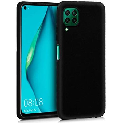 Cool siliconen beschermhoes voor Huawei P40 Lite, zwart Cool siliconen beschermhoes voor Huawei P40 Lite, zwart