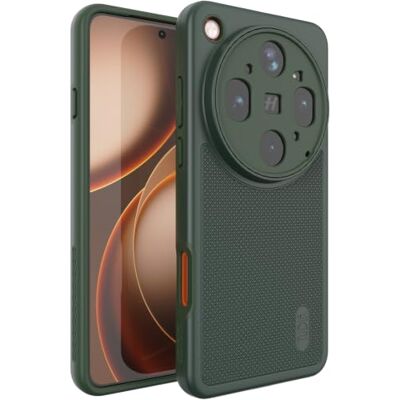 TUDIA MergeGrip Beschermhoes compatibel met Oppo Find X9 Ultra (2026), dubbele laag, schokbestendig, dun, militaire kwaliteit, antislip, robuust (dennengroen) TUDIA MergeGrip Beschermhoes compatibel met Oppo Find X9 Ultra (2026), dubbele laag, schokbestendig, dun, militaire kwaliteit, antislip, robuust (dennengroen)
