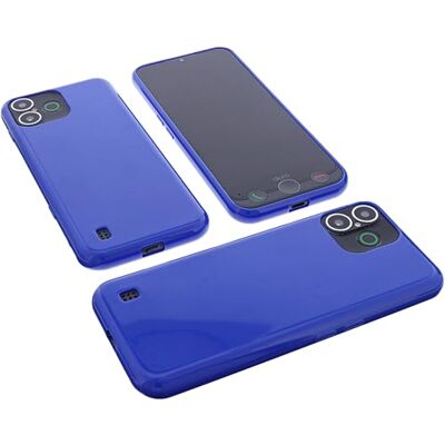 foto-kontor Telefoonhoesje compatibel met Doro Aurora A30, van TPU-rubber, blauw foto-kontor Telefoonhoesje compatibel met Doro Aurora A30, van TPU-rubber, blauw