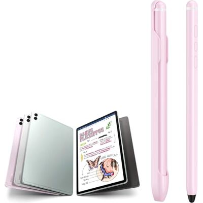 BAILI Stylus compatibel met Samsung Galaxy Tab A9+/Tab A8, S Pen vervanging voor Galaxy Tab S10 FE+, Samsung Tab universele pennen + S-Pen-roze BAILI Stylus compatibel met Samsung Galaxy Tab A9+/Tab A8, S Pen vervanging voor Galaxy Tab S10 FE+, Samsung Tab universele pennen + S-Pen-roze