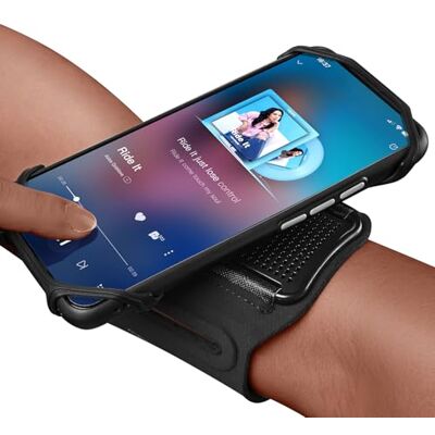 MMOBIEL Sportarmband – sportarmband 360 graden draaibaar, telefoonhouder voor iPhone 17 16 15 14 __PLACEHOLDER_BRAND_1__ Max, Samsung Galaxy S26 S25 serie, geschikt voor smartphones van 4,5 tot 7,5 inch zwart MMOBIEL Sportarmband – sportarmband 360 graden draaibaar, telefoonhouder voor iPhone 17 16 15 14 __PLACEHOLDER_BRAND_1__ Max, Samsung Galaxy S26 S25 serie, geschikt voor smartphones van 4,5 tot 7,5 inch zwart