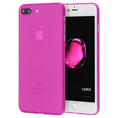 doupi UltraSlim beschermhoes compatibel met iPhone 8 Plus / 7 Plus (5,5 inch), dun, mat, ultradun en ultralicht bumper cover, beschermhoes, roze doupi UltraSlim beschermhoes compatibel met iPhone 8 Plus / 7 Plus (5,5 inch), dun, mat, ultradun en ultralicht bumper cover, beschermhoes, roze