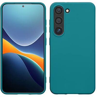 kwmobile Hoes compatibel met Samsung Galaxy S23 hoes Zachte siliconen telefoonhoes mat petrol kwmobile Hoes compatibel met Samsung Galaxy S23 hoes Zachte siliconen telefoonhoes mat petrol