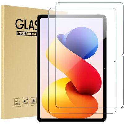 ProCase 2 x gehard glas voor Xiaomi Redmi Pad 2025, displaybeschermfolie 9H gehard glasfolie voor Xiaomi Redmi Pad 2 Pro 12,1 inch 2025 en Redmi Pad Pro 12,1 inch 2024, krasbescherming ProCase 2 x gehard glas voor Xiaomi Redmi Pad 2025, displaybeschermfolie 9H gehard glasfolie voor Xiaomi Redmi Pad 2 Pro 12,1 inch 2025 en Redmi Pad Pro 12,1 inch 2024, krasbescherming