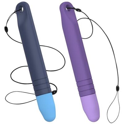 MoKo Kids Stylus Pen voor aanraakschermen, 2 stuks Kindle Kids Stylus met Tethers, zachte siliconen stylus voor kinderen, compatibel met iPad, iPhone, tablets, Kindle Fire en alle Kids Stylus with Tethers, Soft Silicone Stylus for Kids Compatible with i MoKo Kids Stylus Pen voor aanraakschermen, 2 stuks Kindle Kids Stylus met Tethers, zachte siliconen stylus voor kinderen, compatibel met iPad, iPhone, tablets, Kindle Fire en alle Kids Stylus with Tethers, Soft Silicone Stylus for Kids Compatible with i
