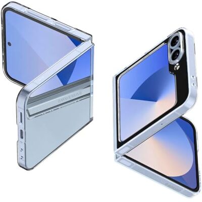 Spigen Air Skin beschermhoes compatibel met Samsung Galaxy Z Flip 6 Anti-vergeling, ultradun Spigen Air Skin beschermhoes compatibel met Samsung Galaxy Z Flip 6 Anti-vergeling, ultradun