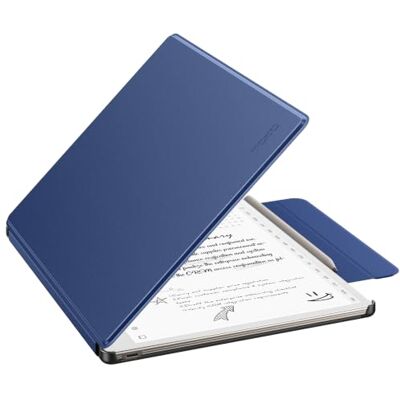 MoKo Hoesje voor reMarkable Paper Pure 26 cm 2026 met penhouder, marineblauw Slim protective hard shell folio cover with secure pen holder, Auto Wake & Sleep MoKo Hoesje voor reMarkable Paper Pure 26 cm 2026 met penhouder, marineblauw Slim protective hard shell folio cover with secure pen holder, Auto Wake & Sleep