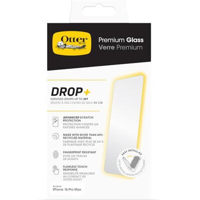 Otterbox Premium Glass displaybeschermfolie voor iPhone 16 Pro Max Otterbox Premium Glass displaybeschermfolie voor iPhone 16 Pro Max