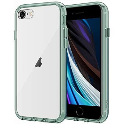 JETech Hoesje voor iPhone SE 3/2 (2022/2020-model), iPhone 8 en iPhone 7, Schokabsorptie Transparant Bumper Case, Anti Krasvrije Achterkant (Middernachtgroen) Anti-Jaunissement, Antichoc, Dos PC Rigide Résistant aux Rayures, Étui Housse Bumper en TPU Tr JETech Hoesje voor iPhone SE 3/2 (2022/2020-model), iPhone 8 en iPhone 7, Schokabsorptie Transparant Bumper Case, Anti Krasvrije Achterkant (Middernachtgroen) Anti-Jaunissement, Antichoc, Dos PC Rigide Résistant aux Rayures, Étui Housse Bumper en TPU Tr
