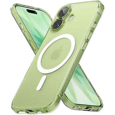 Ringke Hoesje voor iPhone 17 Case Fusion Magnetic Matte Clear Magnetisch mat, ultradun, solide stijve achterkant, zachte bumper, schokbestendig, geïntegreerde magnetische ring Ringke Hoesje voor iPhone 17 Case Fusion Magnetic Matte Clear Magnetisch mat, ultradun, solide stijve achterkant, zachte bumper, schokbestendig, geïntegreerde magnetische ring