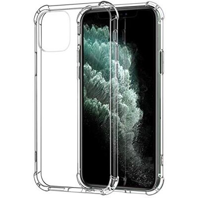Tumundosmartphone Beschermhoes van gel, TPU, schokbestendig, transparant, voor iPhone 11 Pro MAX (6,5) Tumundosmartphone Beschermhoes van gel, TPU, schokbestendig, transparant, voor iPhone 11 Pro MAX (6,5)