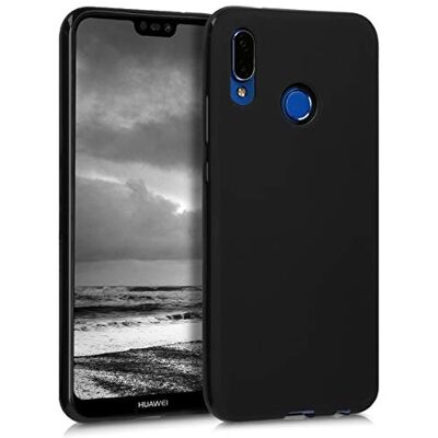 kwmobile Hoesje compatibel met Huawei P20 Lite hoes zachte siliconen beschermhoes mat zwart kwmobile Hoesje compatibel met Huawei P20 Lite hoes zachte siliconen beschermhoes mat zwart
