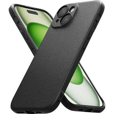 Ringke iPhone 15 hoesje hoesje onyx zwart Schokabsorberende bescherming, ultradun, flexibele achterkant, zachte bumper, antislip, krasbestendig, anti-vergeling Ringke iPhone 15 hoesje hoesje onyx zwart Schokabsorberende bescherming, ultradun, flexibele achterkant, zachte bumper, antislip, krasbestendig, anti-vergeling