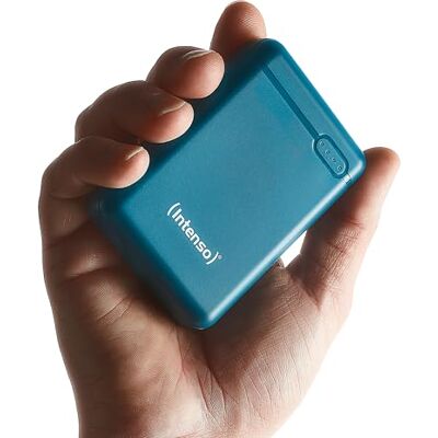 Intenso Powerbank XS 10000, externe batterij 10.000 mAh, compatibel met smartphone/tablet-pc en andere petroleum Intenso Powerbank XS 10000, externe batterij 10.000 mAh, compatibel met smartphone/tablet-pc en andere petroleum