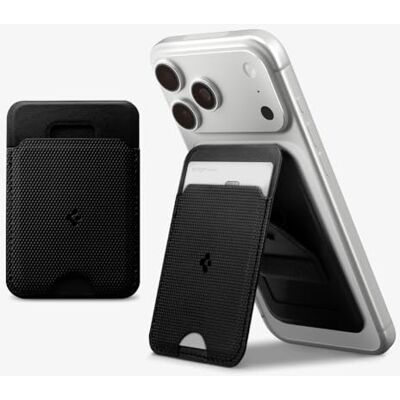 Spigen Slim Fold MagFit MagSafe-kaarthouder, verstelbare standaard, magnetische portemonnee, 1 sleuf voor iPhone 17 17e 16 15 14 13 12 Pro Max & MagSafe en pixelsnap hoesjes Spigen Slim Fold MagFit MagSafe-kaarthouder, verstelbare standaard, magnetische portemonnee, 1 sleuf voor iPhone 17 17e 16 15 14 13 12 Pro Max & MagSafe en pixelsnap hoesjes