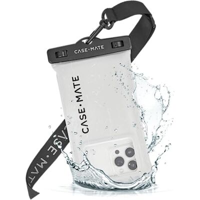 Case-Mate IP68 waterdicht telefoonhoesje [compatibel met touchscreen Waterdicht drijvend hoesje met koord voor alle mobiele telefoons voor strand, cruise, boottochten, reizen Case-Mate IP68 waterdicht telefoonhoesje [compatibel met touchscreen Waterdicht drijvend hoesje met koord voor alle mobiele telefoons voor strand, cruise, boottochten, reizen