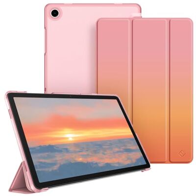 FINTIE Beschermhoes voor Samsung Galaxy Tab A11 Plus (A11+)/Tab A9 Plus (A9 Transparante matte beschermhoes, harde hoes, dunne en lichte hoes, schemerige schaduw FINTIE Beschermhoes voor Samsung Galaxy Tab A11 Plus (A11+)/Tab A9 Plus (A9 Transparante matte beschermhoes, harde hoes, dunne en lichte hoes, schemerige schaduw